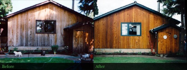 Wood Siding Restoration - Cascades, Oregon